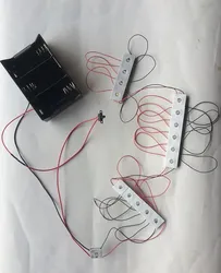 Corda de Luzes LED Piscantes para Etiqueta de Preço Luzes de Natal