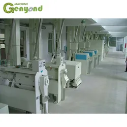 Macchina per la lavorazione del riso su scala industriale completa