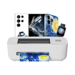 Automatische intelligente mobile TPU Hydrogel-Schutzfolie Schneidemaschine Smart Plotter Bildschirm Schutzmaschine