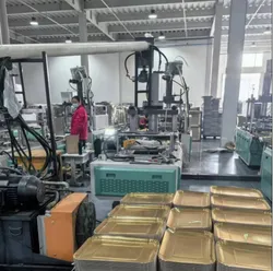 Máquina de fabricação de pratos de papel espesso dourado e prateado, máquina de formação de pratos de papelão com padrão personalizado
