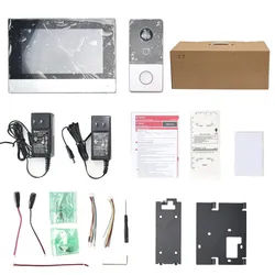 Ds-Kis608-P Kit di interfono video IP per villa con sblocco remoto della porta sistema interfono