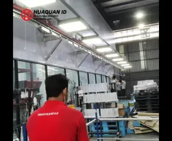 Flexibles Layout Elektrostatik-Pulverbeschichtungs-Produktionslinien-System