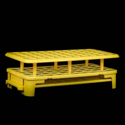 Suporte para Tubos de Ensaio de Plástico para Laboratório 50 Suporte Multifuncional para Tubos de Centrífuga