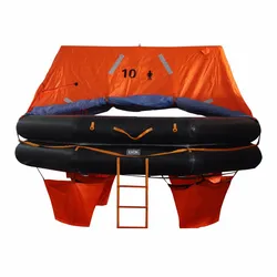 Zaino Hsc Reversibile Aperto Aor 65 Persona Gonfiabile Zattera di Salvataggio