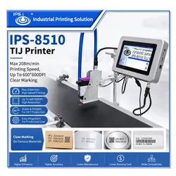 7 Zoll Android Touchpanel Global Mehrsprachiger Thermo-Inkjet-Drucker 1-4 Druckköpfe Codiermaschine für Montagelinien