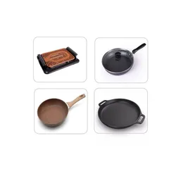 Sistema Automatizado de Pulverização Industrial de Linha de Produção Máquina de Revestimento em Pó para Utensílios de Cozinha