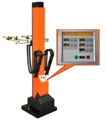 Macchina per rivestimento a polvere automatica con reciprocatori per linea automatica