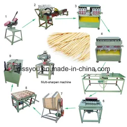 Automatische Bamboe Tandenstoker Machine Tandenstoker Maakmachine