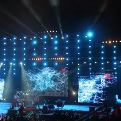 Paisagem Programável Decorativa Montagem na Parede Luz de Ponto LED Colorido DMX512