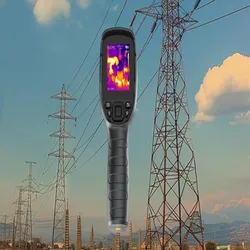 256× 192 Resolução Algoritmo de Imagem Inteligente Câmera Térmica Portátil Inspeção de Equipamentos Se+