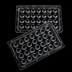 Fabrik maßgeschneiderte 60 Grad LED-Linsenarray für 3030/5050/7070 LED-Modul