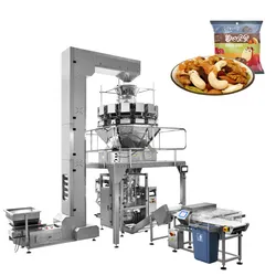 Automatische Mehrkopf-Reis-Zucker-Popcorn-Puff Lebensmittelverpackungsmaschine