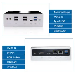 Hochleistungs-Mikro-PC Mini-Computer für den Einsatz zu Hause und im Büro