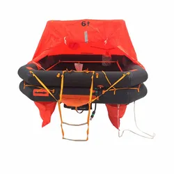 Zaino Hsc Reversibile Aperto Aor 65 Persona Gonfiabile Zattera di Salvataggio