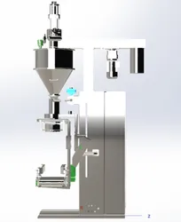 Máy đóng gói nhỏ gọn hiệu suất cao cho giải pháp bột mịn