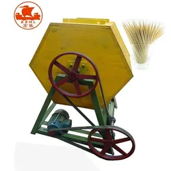 Vollautomatische Zahnstocher-Produktion Linie Bambuszahnstocher Maschine