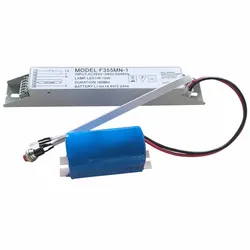 Batterie Strompack 100% Voller Leistungsabgabe LED Beleuchtung Notfall Umwandlungsset
