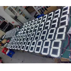18 인치 PCB 7 세그먼트 LED 디스플레이 모듈 보드 컨트롤러 가스 스테이션 LED 가격 표시 화면