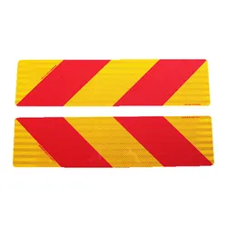 Zware Voertuig Achter Reflecterende Markering Plaat Bord