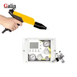 Kit di verniciatura a polvere elettrostatica portatile sistema pistola sprayer per auto