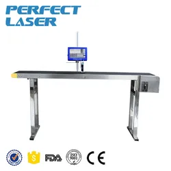 Hoge Resolutie Online Inkjet Printer Datum Batchnummer Codering Automatische Inkjet Printer