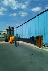 Verbreiterstange für das Laden und Entladen von Glasbehältern, Entladewerkzeug für Container
