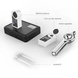 Labor mit tragbarem digitalen Brix-Refraktometer
