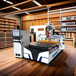 Máquina CNC Router Axis Versátil com Acessório Rotativo 4
