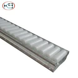 60mm Rollenbahn Gleitschiene Placon Rollenbahn für Rohrregalsystem