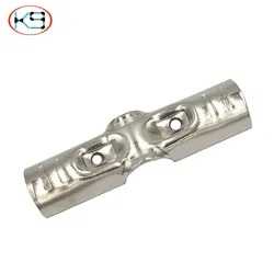 Conjunto de Juntas de Metal na Cor Preta para Sistema de Tubulação Lean