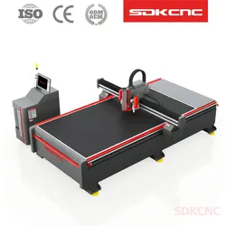 Digitale visuelle Multifunktions-CNC-Fräsmaschine für Etiketten, Acryl, Sperrholz, Werbung
