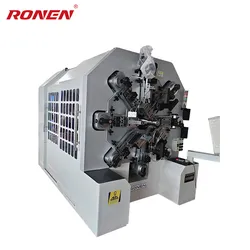 12 เครื่องทำสปริงหลายฟังก์ชันแบบ CNC, อุปกรณ์ขึ้นรูปสปริงแรงดึง แรงบิด และแรงอัดหลายแกน