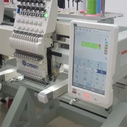 Bester industrieller automatischer Computer mit vier Köpfen Stickmaschine Textil
