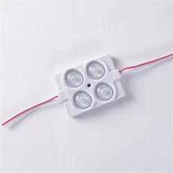 Hochhelligkeits 4LED Modul 12V DC 2.4W Wasserdicht IP65 LED Modullicht für Lichtkästen und Buchstabenzeichen