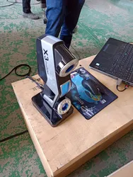 Alta Resolução X3 Scanner a Laser Portátil 3D para Engenharia Reversa