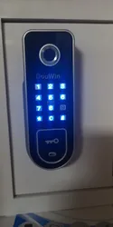 Anzeige LED Digital Biometrischer Fingerabdruck Passwort Karten Türschloss