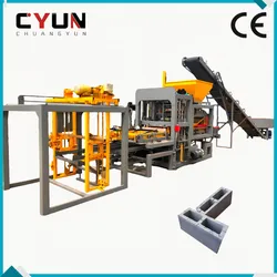 Máquina de Bloco de Cimento Concreto Qt4/ Qt5 Máquina de Fazer Tijolos