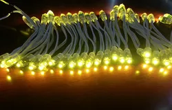 12V 9mm LED Pixel Licht, einfarbige LED Pixel Lichterkette