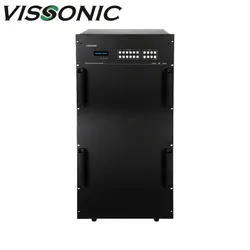 144 Entrada Saída Modular Sem Costura Matriz 4K2K Comutador Arbitrário