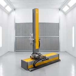 Dây chuyền sơn tĩnh điện hoàn chỉnh sản xuất tại Trung Quốc với buồng phun và hệ thống thu hồi bột dành cho phụ kiện ô tô