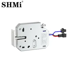 Fechadura Eletromagnética Metálica para Máquina de Venda Automática com Sistema de Feedback de Sinal