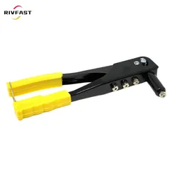 Pistola de Rebites, Ferramenta de Rebites Prática, Rebitador Manual Profissional, Ferramenta Manual de Rebitagem para 2.4mm-4.8mm Rebites