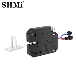 Fechadura Eletromagnética Metálica para Máquina de Venda Automática com Sistema de Feedback de Sinal