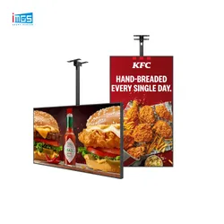 32 Inch-55 Zoll maßgeschneiderte schlanke Werbe-LED-Leuchtkästen Werbe-Filmplakat-LED-Leuchtkasten