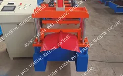 Máquina de Formação de Rolos de Capô de Aço para Telhas de Beiral na República Dominicana, Máquina Automática Hidráulica de Formação de Rolos de Metal para Capô de Beiral