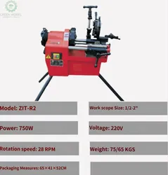 2 Zoll 4 Zoll elektrische Rohrgewindeschneidemaschine Hersteller mit automatischer elektrischer Rohrgewindeschneidemaschine