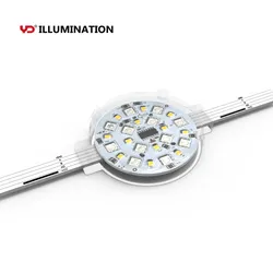 Farbwechselnde LED-Punktleuchte IP68 wasserdichte RGB-LED-Pixel für die Außenbeleuchtung von Gebäuden