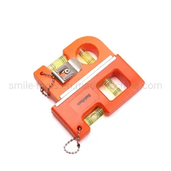 Professioneller Mini-Niveau-Ruler mit Schlüsselanhänger und magnetischem Fuß