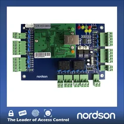 IP-basiertes Doppel-Tür TCP/IP Zutrittskontrollsystem Zutrittskontrollpanel mit einfacher Software