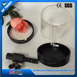 Máquina de Pintura Eletrostática com Copo Fluidizado para Troca de Cor